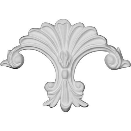 Ekena Millwork 6 3/8"W x 4 1/2"H x 5/8"P Scroll Onlay ONL06X05X01SC